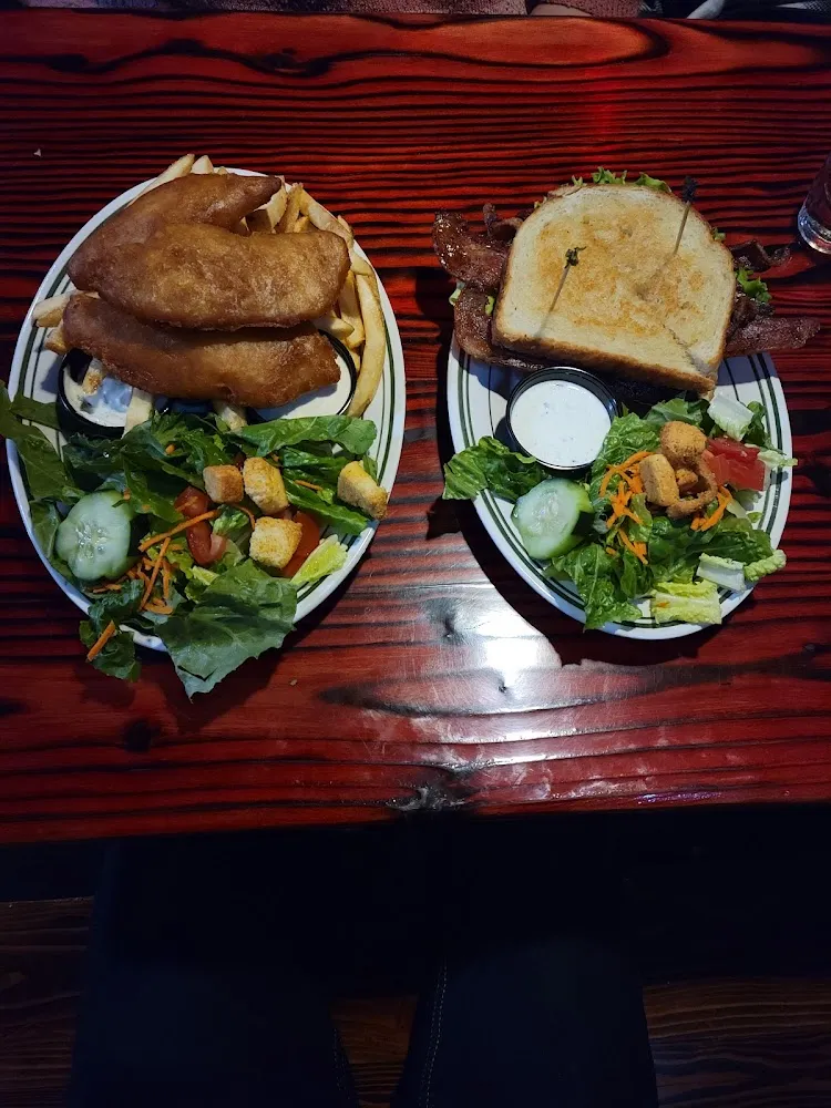 blt Sandwich and Fish and Chips